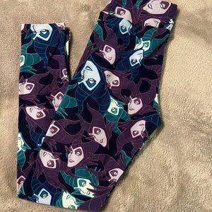 Disney LuLaRoe Maleficent leggings